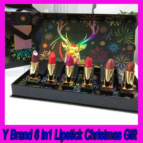 2019 y brand 6 pcs lipstick with a gift box 6 different colors in a box with christmas gift
2019 y brand 6 pcs lipstick with a gift box 6 different colors in a box with christmas gift