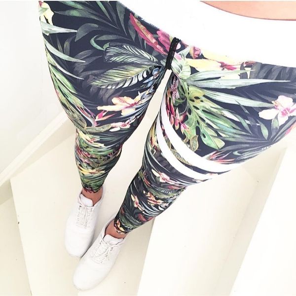 women designer leggings new print fitness leggings floral women legging workout pants fitness clothing for female quick dry leggings, Black
women designer leggings new print fitness leggings floral women legging workout pants fitness clothing for female quick dry leggings, Black