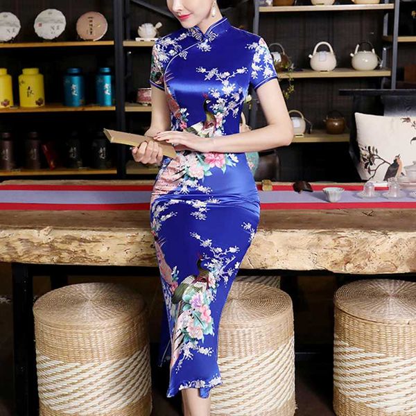traditional vintage chinese women satin long dress cheongsam qipao party wedding, Black;gray
traditional vintage chinese women satin long dress cheongsam qipao party wedding, Black;gray