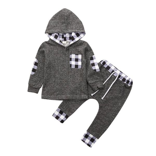 spring toddler baby girls boy children hooded hoodies pants 2pcs gray autumn casual outfits winter clothes set, White
spring toddler baby girls boy children hooded hoodies pants 2pcs gray autumn casual outfits winter clothes set, White