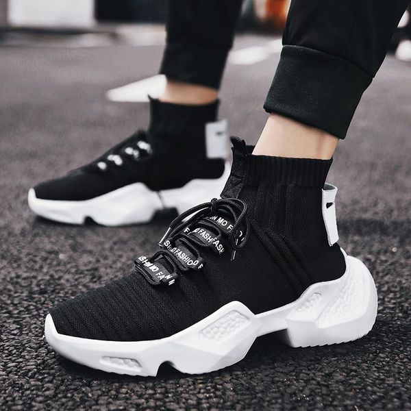 platform knit man shoes sport man sneakers sports shoes tennis male running big sole sock sneakers men black fitness e-368
platform knit man shoes sport man sneakers sports shoes tennis male running big sole sock sneakers men black fitness e-368