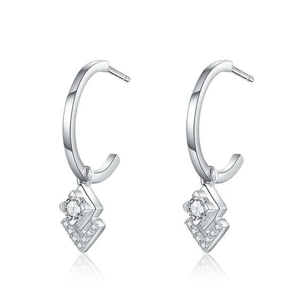 original fashion white pendant earrings geometric 925 sterling silver ear hook earrings for women, Golden;silver
original fashion white pendant earrings geometric 925 sterling silver ear hook earrings for women, Golden;silver