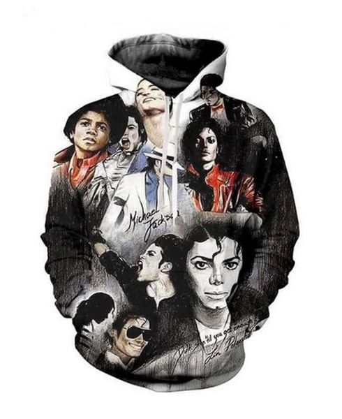 new fashion women / men michael jackson casual 3d printed crewneck sweatshirts hoodies sportwear coat ff0298, Black
new fashion women / men michael jackson casual 3d printed crewneck sweatshirts hoodies sportwear coat ff0298, Black