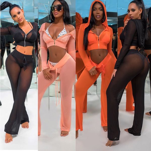 sarongs women hoodies crop pants tracksuit set sportswear beachwear bikini cover up fashion see-through breathable cover-up, Blue;gray
sarongs women hoodies crop pants tracksuit set sportswear beachwear bikini cover up fashion see-through breathable cover-up, Blue;gray