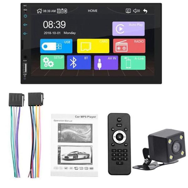2 din car radio 7 inch hd press screen player android auto carplay multimedia mp5 fm/usb/aux/bluetooth car audio for rear camera
2 din car radio 7 inch hd press screen player android auto carplay multimedia mp5 fm/usb/aux/bluetooth car audio for rear camera