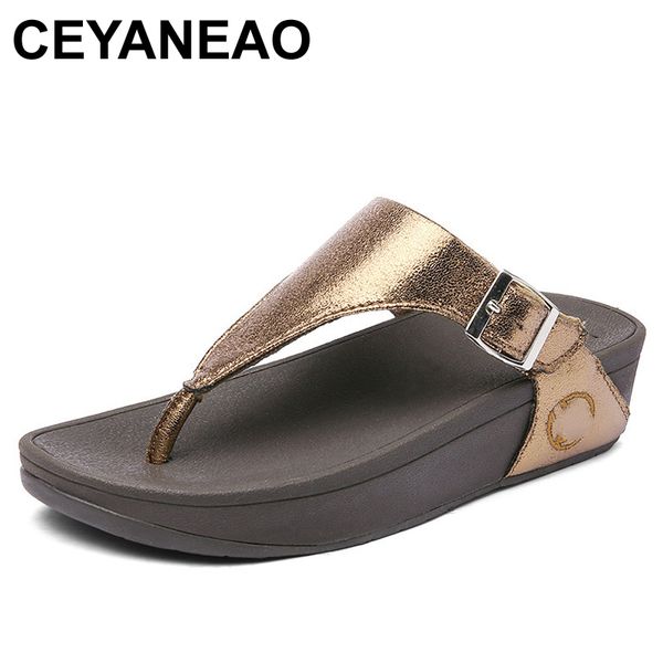 ceyaneao summer women's flip flops; vietnamese wedges for girls; women's sandals on the platform; office home golden slippers, Black
ceyaneao summer women's flip flops; vietnamese wedges for girls; women's sandals on the platform; office home golden slippers, Black