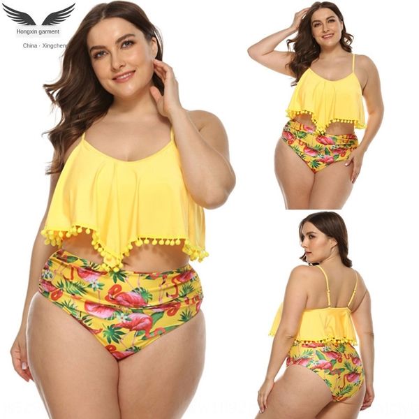2020 large size split swimsuit female fat woman sling bikini swimsuit suspender flounder bikini, White;black
2020 large size split swimsuit female fat woman sling bikini swimsuit suspender flounder bikini, White;black