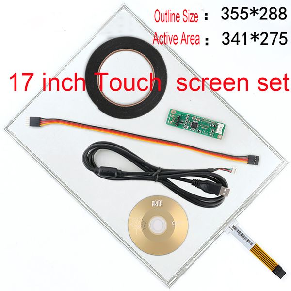 17 inch 5-wire resistive touch screen five-line industrial computer cash register ordering machine lcd touch screen set car
17 inch 5-wire resistive touch screen five-line industrial computer cash register ordering machine lcd touch screen set car