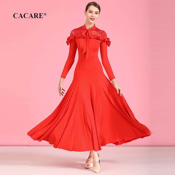 2020 ballroom dance competition dresses waltz dress standard dance dresses sale vintage d0318 big ruffled hem, Black;red
2020 ballroom dance competition dresses waltz dress standard dance dresses sale vintage d0318 big ruffled hem, Black;red