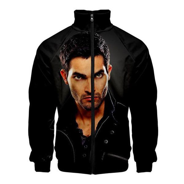 derekhale 3d print stand collar pocket jackets zipper double sided printing long sleeve casual mens coat, Black;brown
derekhale 3d print stand collar pocket jackets zipper double sided printing long sleeve casual mens coat, Black;brown