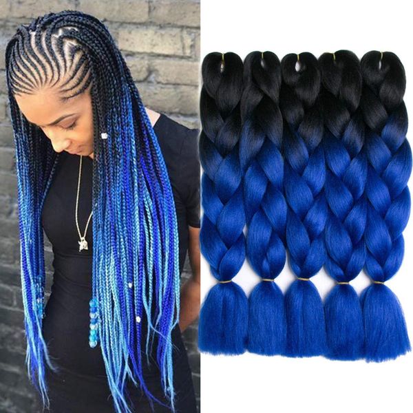 ombre synthetic braiding hair kanekalon jumbo braid hair extensions 2 tone jumbo twist braiding hair 24inch 5pcs/lot zxtress, Black
ombre synthetic braiding hair kanekalon jumbo braid hair extensions 2 tone jumbo twist braiding hair 24inch 5pcs/lot zxtress, Black