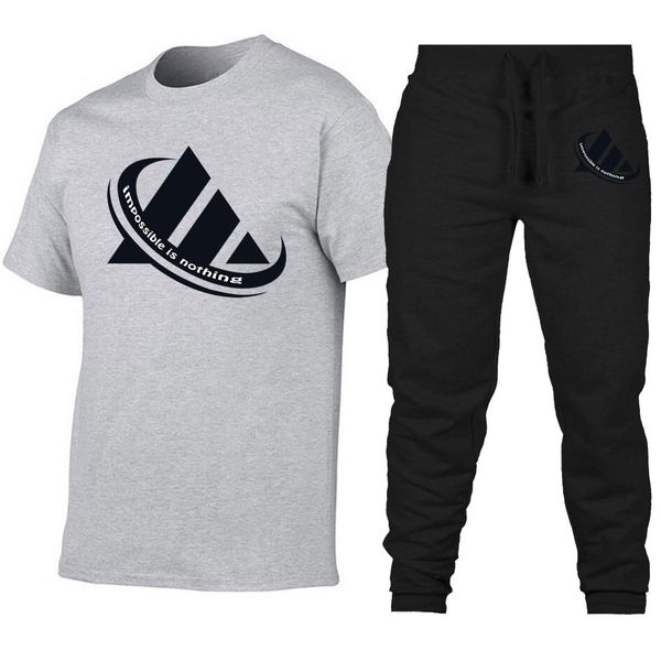 brand summer men and women printed cotton short sleeve + trousers set short sleeve t-shirt leisure sports suit, White;black
brand summer men and women printed cotton short sleeve + trousers set short sleeve t-shirt leisure sports suit, White;black
