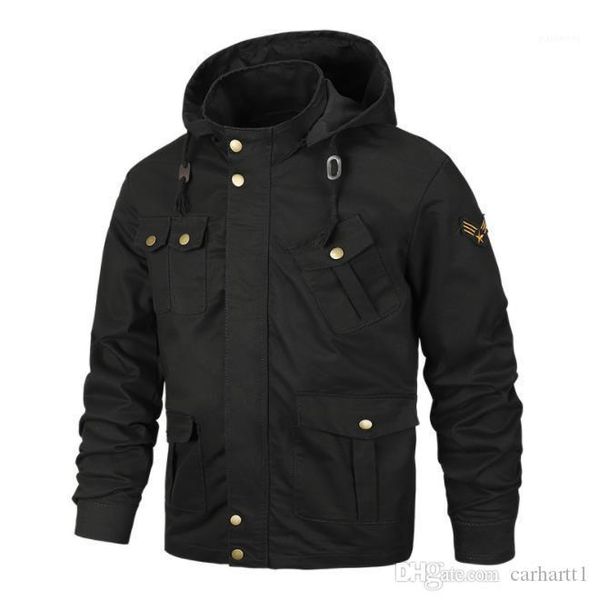 length cotton lapel jacket large fashion worker jacket male apparel with pockets 2020 mens winter coats casual medium, Black;brown
length cotton lapel jacket large fashion worker jacket male apparel with pockets 2020 mens winter coats casual medium, Black;brown