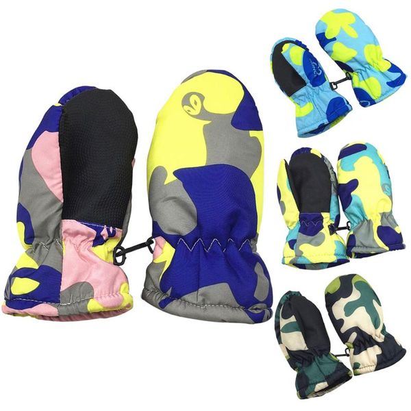 зима дети толстый теплое лыжных перчаток мальчиков / девочек водонепроницаемой ветрозащитного покрытие снег рукавица расширенной wrist перча, Blue;gray 
зима дети толстый теплое лыжных перчаток мальчиков / девочек водонепроницаемой ветрозащитного покрытие снег рукавица расширенной wrist перча, Blue;gray