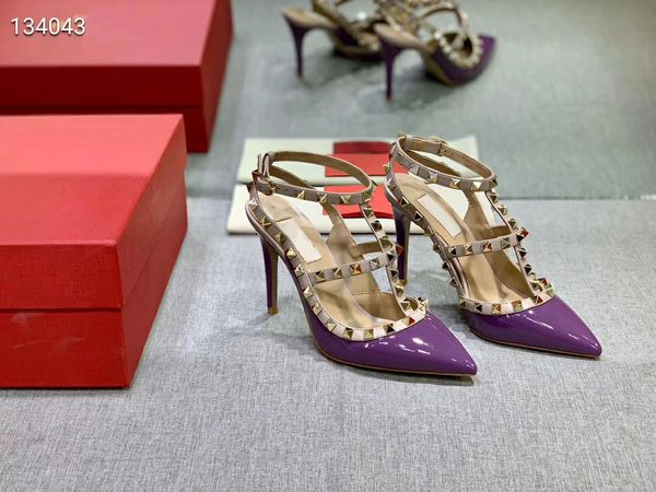 the 2019 brand high heel sandals are nude, stylish, ankle strap rivets and high heels for women, Black
the 2019 brand high heel sandals are nude, stylish, ankle strap rivets and high heels for women, Black