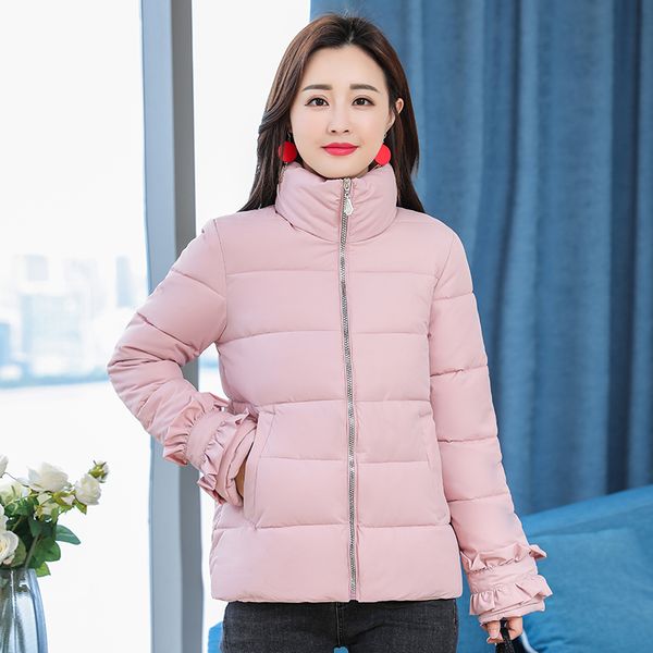 2020 new women down cotton jacket parkas winter jackets female warm down cotton jacket coat fashion hooded short coat, Black
2020 new women down cotton jacket parkas winter jackets female warm down cotton jacket coat fashion hooded short coat, Black