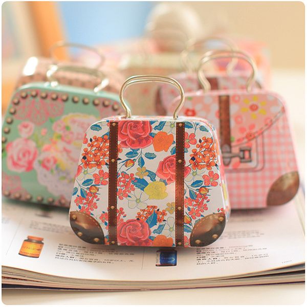 retro suitcase handbag shaped tin boxes mini storage boxes container wedding party candy gift box
retro suitcase handbag shaped tin boxes mini storage boxes container wedding party candy gift box
