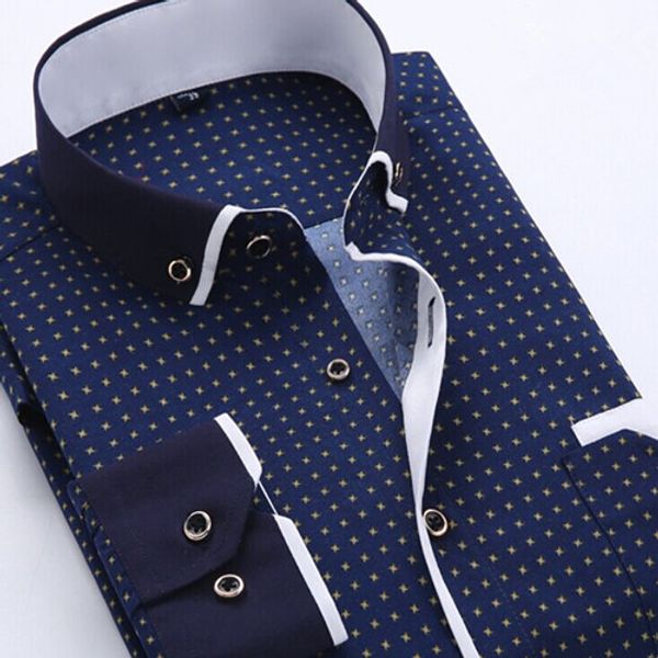 men dress shirt 2019 spring new arrival button down collar long sleeve slim fit mens business shirts ing, White;black
men dress shirt 2019 spring new arrival button down collar long sleeve slim fit mens business shirts ing, White;black