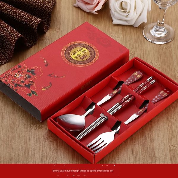blue and white porcelain tableware suit three-piece stainless steel chopstick scoop fork gift box suit gift three-piece
blue and white porcelain tableware suit three-piece stainless steel chopstick scoop fork gift box suit gift three-piece