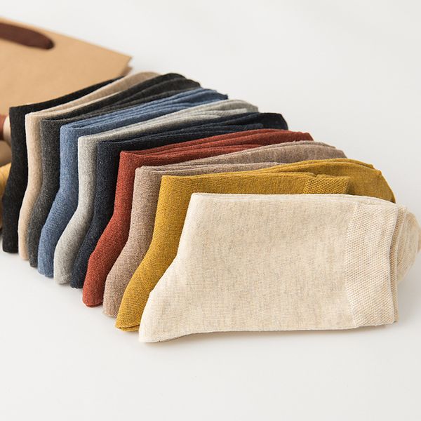 men's solid color stockings fashion trend men's socks autumn and spring new casual cotton socks men gift, Black
men's solid color stockings fashion trend men's socks autumn and spring new casual cotton socks men gift, Black