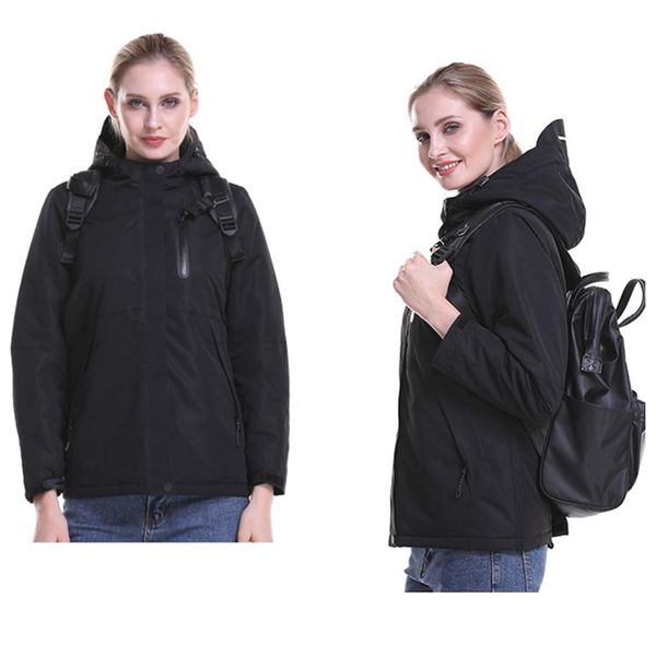 autumn and winter men and women smart heating jacket usb fiber heating travel coat waterproof, Blue;black
autumn and winter men and women smart heating jacket usb fiber heating travel coat waterproof, Blue;black