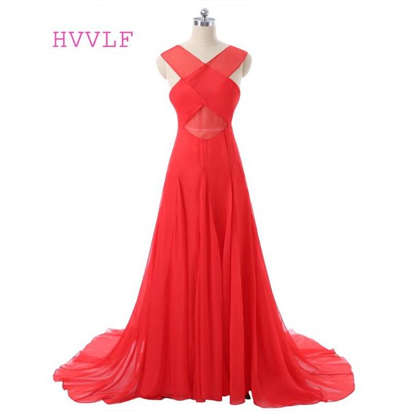 see through 2018 formal celebrity dresses a-line v-neck chiffon open back long evening dresses famous red carpet, Black
see through 2018 formal celebrity dresses a-line v-neck chiffon open back long evening dresses famous red carpet, Black