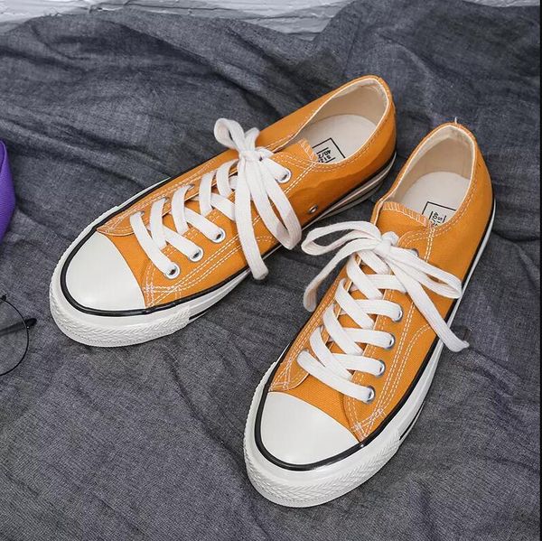 2019 new canvas mens womens casual shoes red yellow green shoes comfortable outdoor women sports shoes size 36-44, Black
2019 new canvas mens womens casual shoes red yellow green shoes comfortable outdoor women sports shoes size 36-44, Black