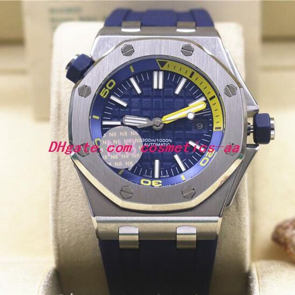 16 colors luxury wristwatch 42mm diver 15710st.oo.a002ca.01 white rubber bracelet automatic watch men watches new arrival, Slivery;brown
16 colors luxury wristwatch 42mm diver 15710st.oo.a002ca.01 white rubber bracelet automatic watch men watches new arrival, Slivery;brown