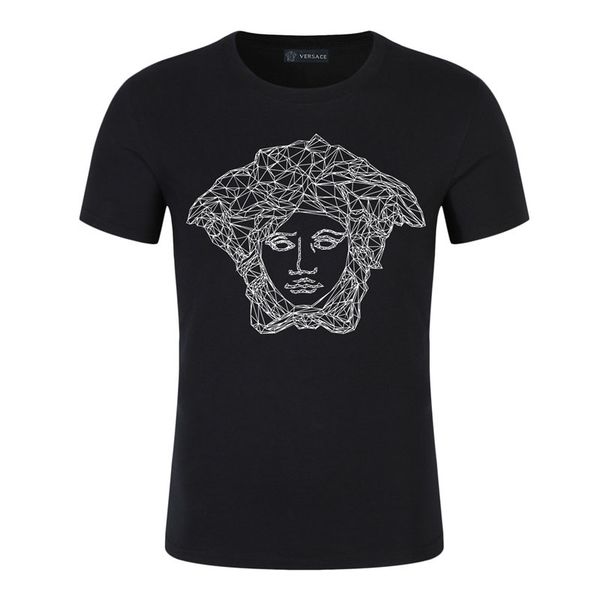 2019 summer new brand designers mens t shirts diamond dog print versace casual short sleeve t shirts casual tee shirts clothing, White;black
2019 summer new brand designers mens t shirts diamond dog print versace casual short sleeve t shirts casual tee shirts clothing, White;black