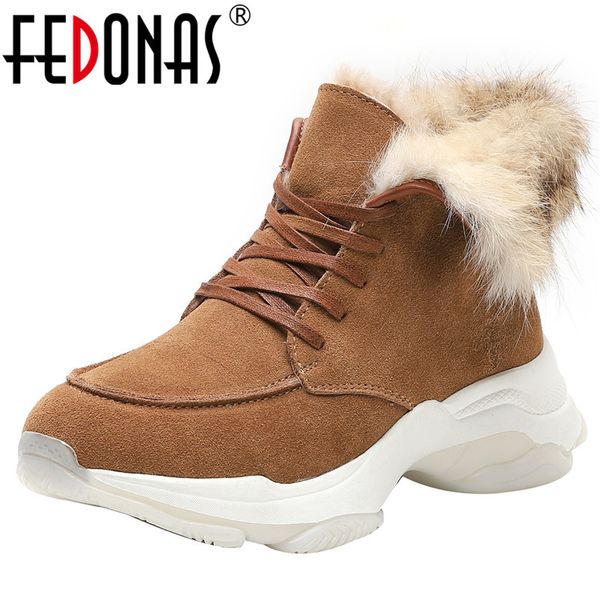 fedonas comfortable flats platform snow boots party casual office shoes woman winter warm women cow suede ankle boots, Black
fedonas comfortable flats platform snow boots party casual office shoes woman winter warm women cow suede ankle boots, Black
