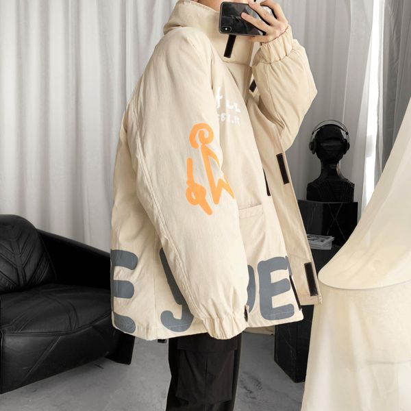 2020 spring new korean fashion whole printed stand-up collar doodle young couple hooded original loose casual cotton clothing, Black
2020 spring new korean fashion whole printed stand-up collar doodle young couple hooded original loose casual cotton clothing, Black