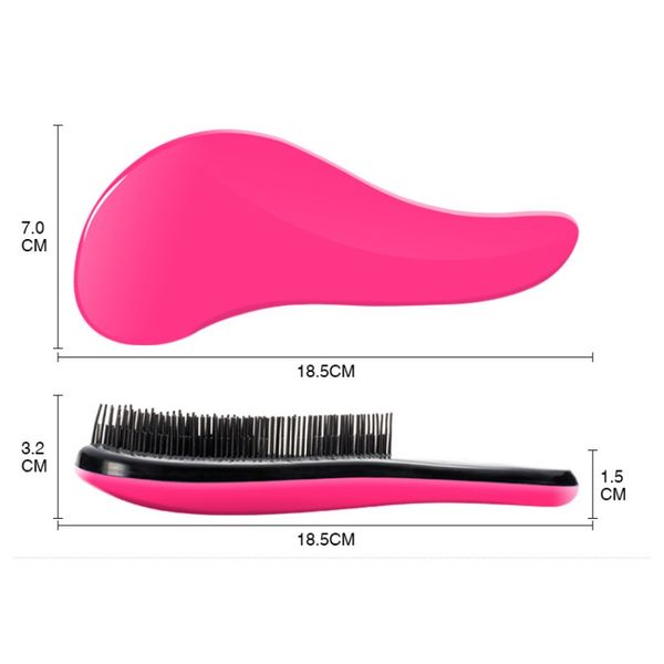 1pcs anti-static hair brush comb styling tools shower electroplate massage combs hair styling for women girls, Silver
1pcs anti-static hair brush comb styling tools shower electroplate massage combs hair styling for women girls, Silver
