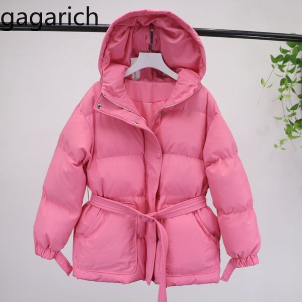 gagarich women parkas 2019 new fashion medium long thick long sleeve belt waist solid loose warm winter coat, Black
gagarich women parkas 2019 new fashion medium long thick long sleeve belt waist solid loose warm winter coat, Black