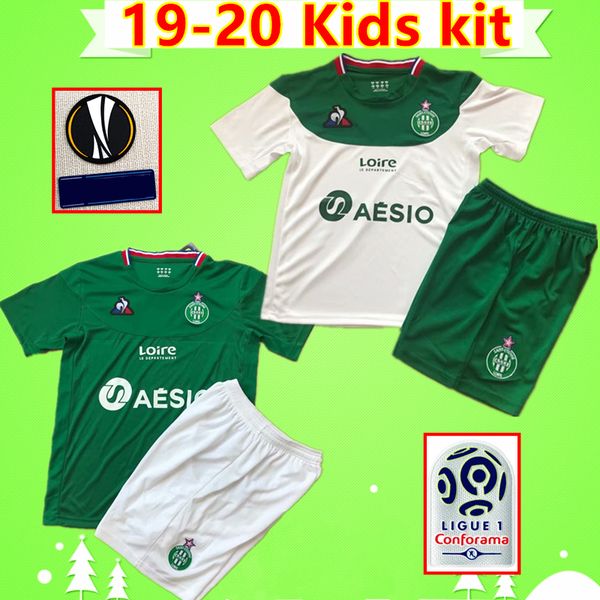 kids kit 2019 2020 as saints-etienne soccer jerseys khazri children suit maillot 19 20 asse st etienne khazri boys set aholou football shirt, Black;yellow
kids kit 2019 2020 as saints-etienne soccer jerseys khazri children suit maillot 19 20 asse st etienne khazri boys set aholou football shirt, Black;yellow