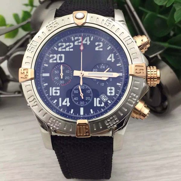 all subdials working fabric band mens watches br 1884 super avenger ii black dial quartz chronograph outdoor 48mm watch wristwatches, Slivery;brown
all subdials working fabric band mens watches br 1884 super avenger ii black dial quartz chronograph outdoor 48mm watch wristwatches, Slivery;brown