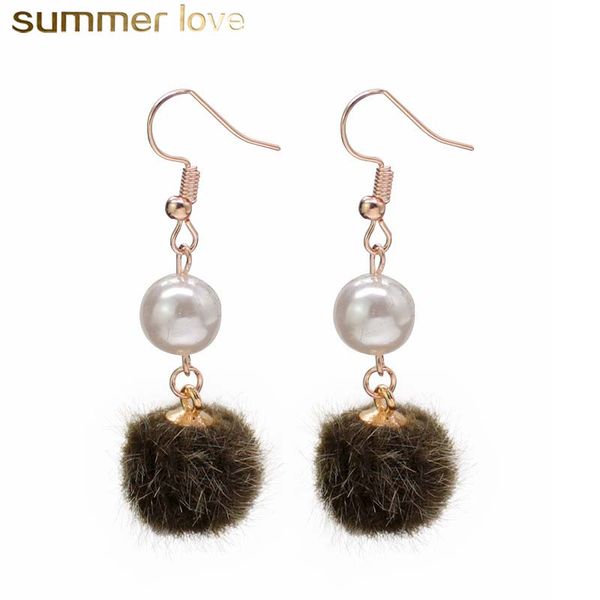korea style fur ball pearl pendant dangle earring for women long colorful ball hook earring fashion jewelry wholesale, Silver
korea style fur ball pearl pendant dangle earring for women long colorful ball hook earring fashion jewelry wholesale, Silver