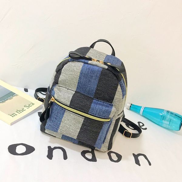 summer fashion new 2019 women fashion simple canvas student bag plaid travel backpack zipper summer vintage bags versatile #6
summer fashion new 2019 women fashion simple canvas student bag plaid travel backpack zipper summer vintage bags versatile #6