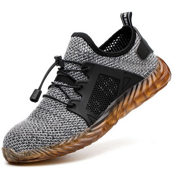 vogue indestructible ryder shoes men and women steel toe air safety boots puncture-proof work sneakers breathable shoes, Black
vogue indestructible ryder shoes men and women steel toe air safety boots puncture-proof work sneakers breathable shoes, Black