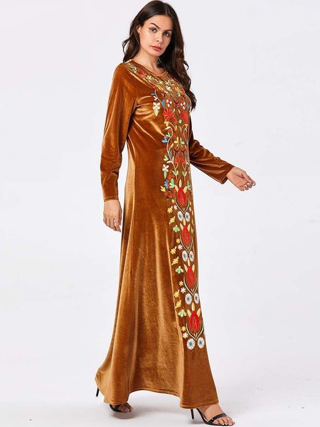 mc209126 women's embroidered gold velvet long robe musulmane muslim abaya dress malaysia hidjab robe abaya dubai embroidered arabia, Red
mc209126 women's embroidered gold velvet long robe musulmane muslim abaya dress malaysia hidjab robe abaya dubai embroidered arabia, Red