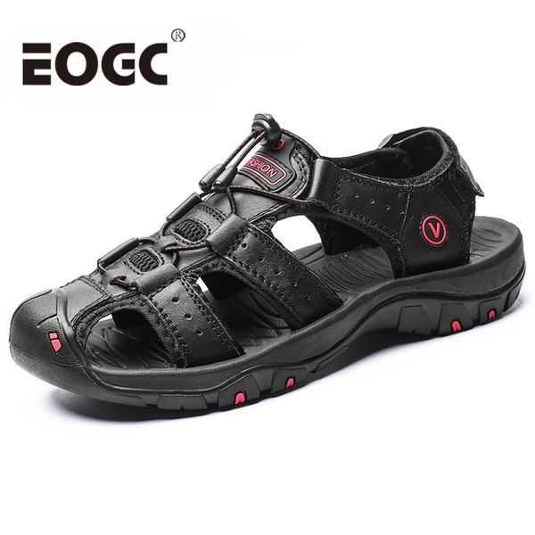 genuine leather men sandals summer men shoes soft beach sandals fashion outdoor casual non-slip sneakers water shoes t200420, Black
genuine leather men sandals summer men shoes soft beach sandals fashion outdoor casual non-slip sneakers water shoes t200420, Black
