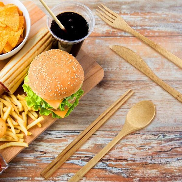 bamboo flatware set portable cutlery set knife fork spoon straw brushes outdoor travel dinnerware set with cloth bag 7pcs/set lxl758q
bamboo flatware set portable cutlery set knife fork spoon straw brushes outdoor travel dinnerware set with cloth bag 7pcs/set lxl758q