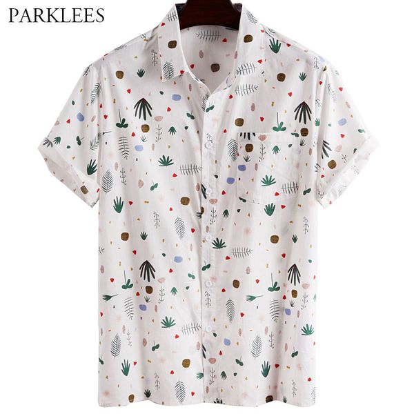 men's casual shirts plant floral printed summer mens 2021 button chemise homme with front pocket hawaiian daily shirt for men camisas, White;black
men's casual shirts plant floral printed summer mens 2021 button chemise homme with front pocket hawaiian daily shirt for men camisas, White;black