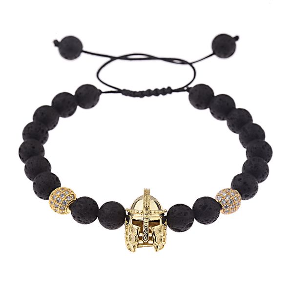 selling 8mm lava stone beads bracelets roman knight spartan warrior gladiator helmet adjustable bracelet bangles men women jewelry gifts, Black
selling 8mm lava stone beads bracelets roman knight spartan warrior gladiator helmet adjustable bracelet bangles men women jewelry gifts, Black
