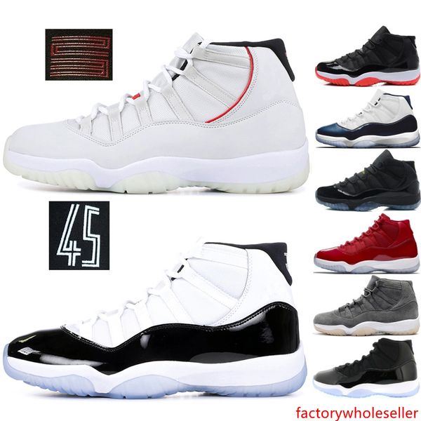 concord 11 11s mens basketball shoes space jam platinum tint high gym red win like 96 xi designer shoes sports snerkers us 5-11
concord 11 11s mens basketball shoes space jam platinum tint high gym red win like 96 xi designer shoes sports snerkers us 5-11