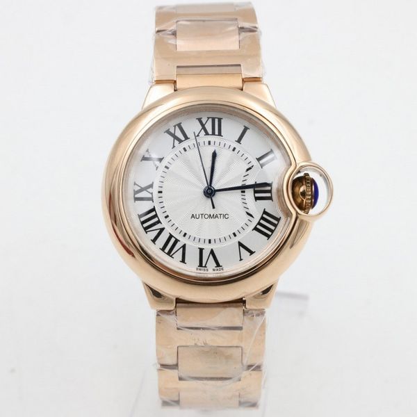 3-pin watch 36mm automatic machinery mens watches sweeping movement model balloon stainless steel watches 036, Slivery;brown
3-pin watch 36mm automatic machinery mens watches sweeping movement model balloon stainless steel watches 036, Slivery;brown