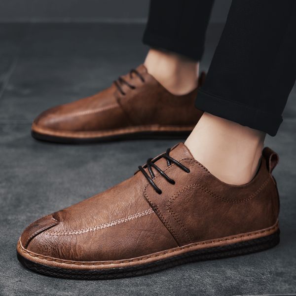 leather men casual shoes moccasins oxfords breathable driving shoes men outdoor lace up soft sneakers footwear zapatos de hombre, Black
leather men casual shoes moccasins oxfords breathable driving shoes men outdoor lace up soft sneakers footwear zapatos de hombre, Black