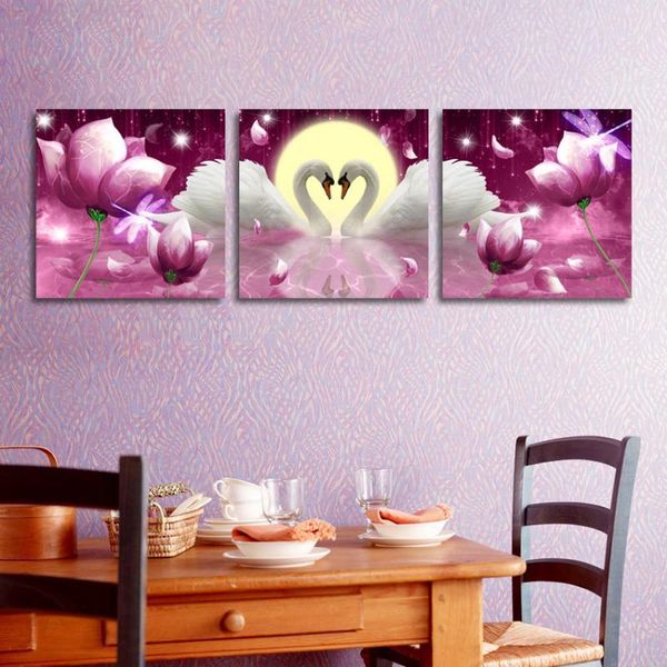 a pair of white swans purple flowers and dragonfly posters home decoration canvas painting print wall picture for living room
a pair of white swans purple flowers and dragonfly posters home decoration canvas painting print wall picture for living room