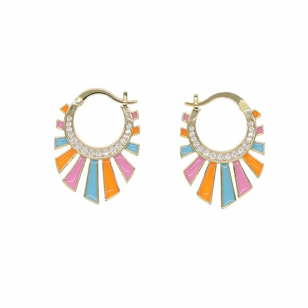 geometric white cz pastel colorful huggie hoop earring stunning trendy candy sweet enamel neon colors spike women jewelry, Golden;silver
geometric white cz pastel colorful huggie hoop earring stunning trendy candy sweet enamel neon colors spike women jewelry, Golden;silver