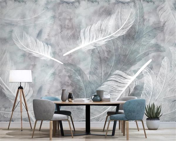 3d mural wallpaper nordic watercolor feathers modern minimalist tv background wall romantic scenery decorative silk mural wallpaper
3d mural wallpaper nordic watercolor feathers modern minimalist tv background wall romantic scenery decorative silk mural wallpaper
