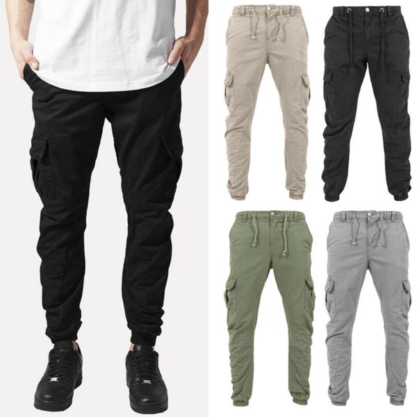 mens cargo combat work trousers chino cotton pant work wear jeans size 30-44, Black
mens cargo combat work trousers chino cotton pant work wear jeans size 30-44, Black